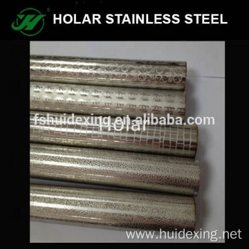 Stainless steel etching pipe